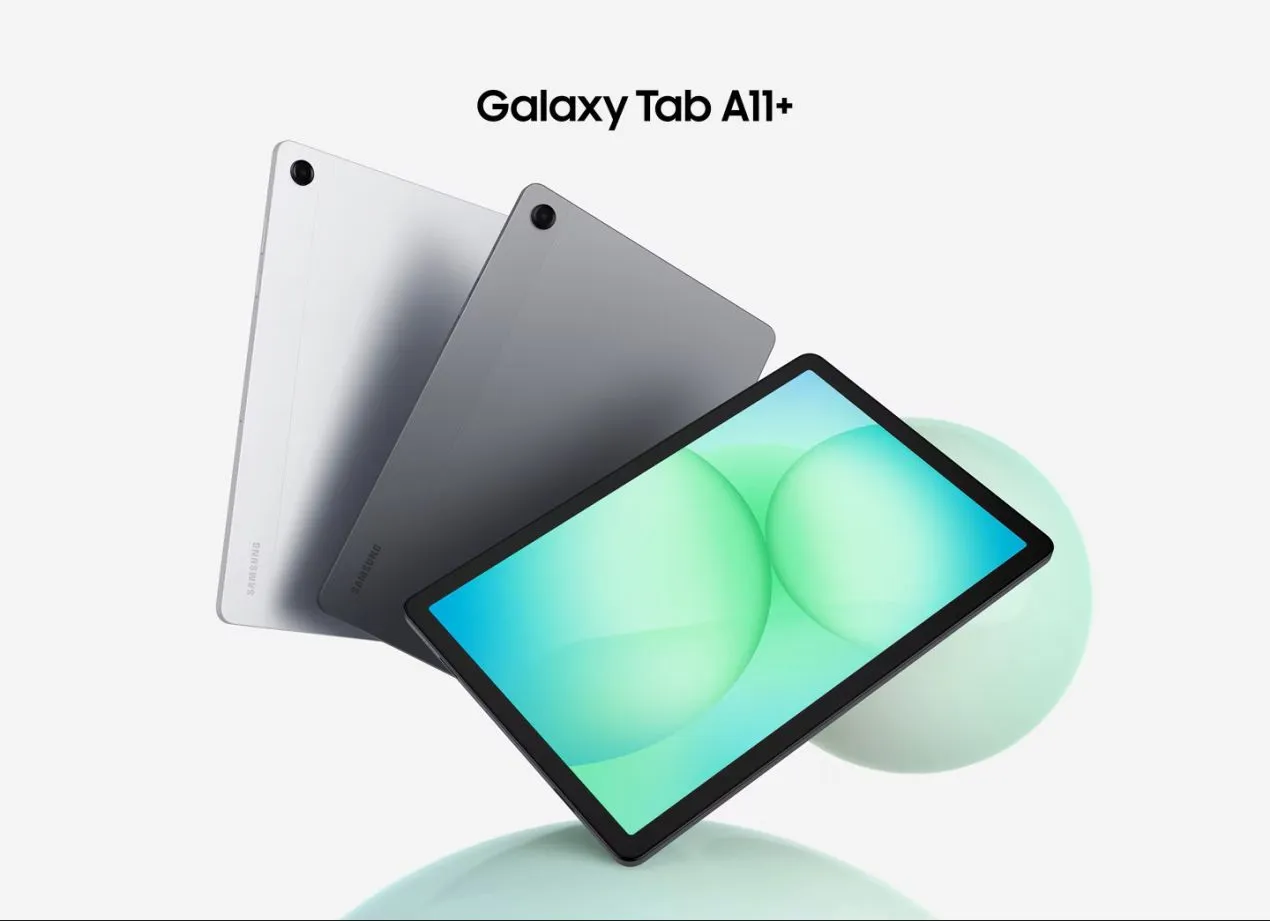 三星平板 Galaxy Tab A11+ 支援擴充最 2TB 儲存空間,也能方便長輩瀏覽相片 2026 年萬元平板推薦 - 三星平板 Galaxy Tab A11+